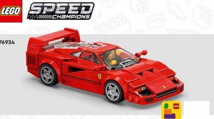 LEGO. Лего. машинка феррари. LEGO Speed Champions 76934