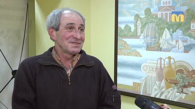 Виставка художника Олександра Бондаренка смотреть онлайн