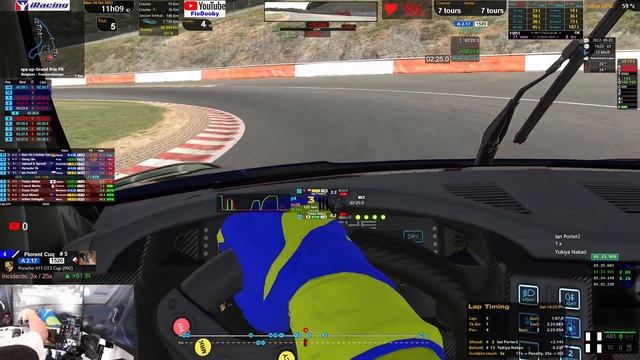 iRacing Race 1010 - Bonus Crash! Porsche 911 GT3 Cup 992 - Spa GP Pits [ 2.23.575 ] 24 oct 2022 смотреть онлайн