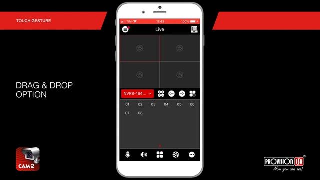 PROVISION CAM 2 APP - Enjoy full control at your fingertips! смотреть онлайн