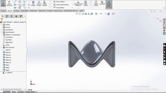 UNIQUE TABLE DESIGN | SOLIDWORKS TUTORIAL | how to design in solidworks смотреть онлайн