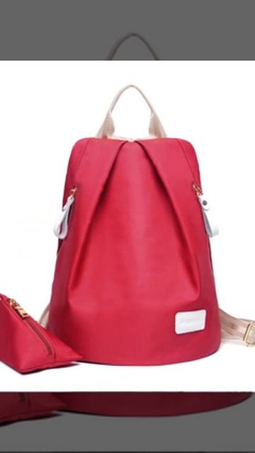 Casual waterproof nylon backpack.avi смотреть онлайн