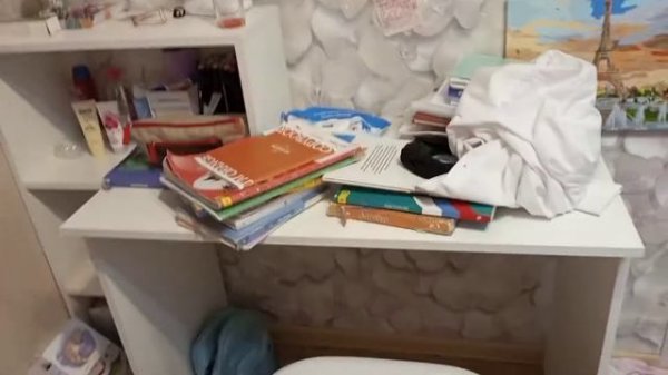 влог, уборка в моей комнате