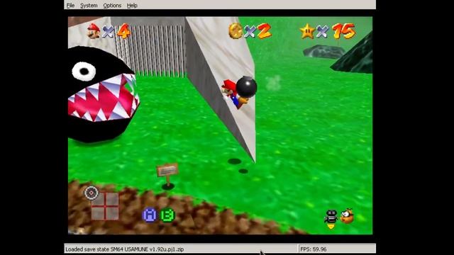 Super Mario 64 bomb clip grind2 (keyboard/project64 1.6 emu) смотреть онлайн