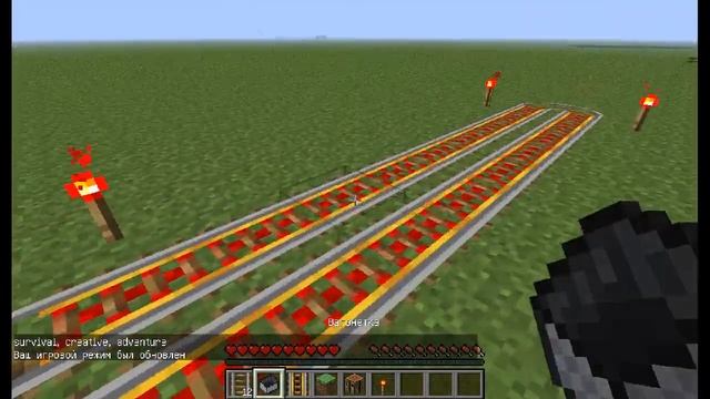 Minecraft - Баг с вагонетками, или машина.