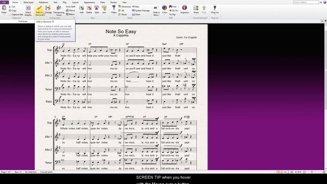 Sibelius Music Notation Software Look and Feel смотреть онлайн