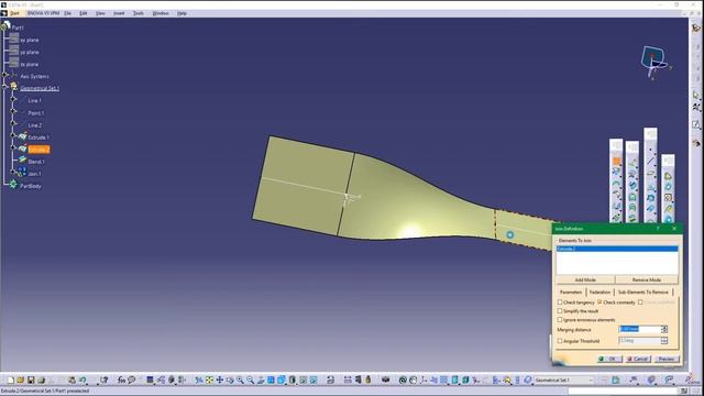 Twisted part, CATIA v5 смотреть онлайн