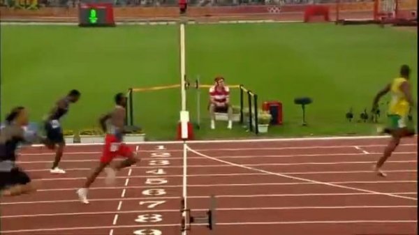 Usain Bolt 2008 Beijing 200m 19.30 seconds