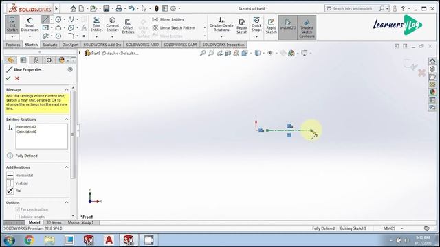 EXTRUDED | REVOLVED | FILLET OPTIONS | SOLID WORKS BASIC TUTORIALS смотреть онлайн