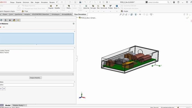 SOLIDWORKS Flow Simulation Termal Analiz Webinar | Solidworks 'de Analiz смотреть онлайн