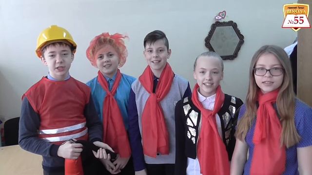 На "Последний звонок" 2017 - 9а, 9б, 9в. Школа №55 Нижний Тагил. (ч.2) смотреть онлайн