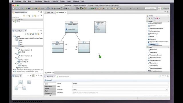 Papyrus Mars: Canonical Diagram