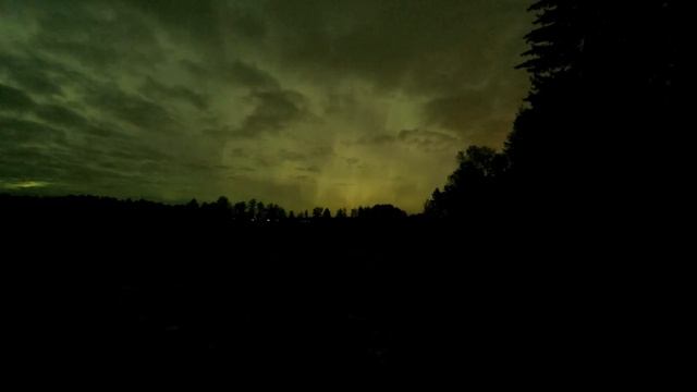 Uppsala Aurora borealis 07/10 2015 смотреть онлайн