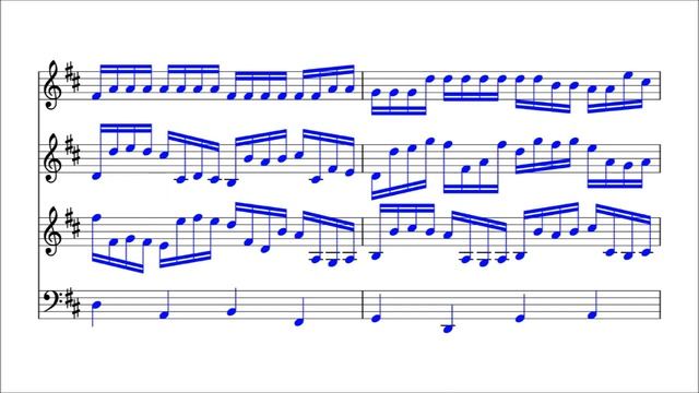 PACHELBEL's CANON, On-the-Fly Tuning Comparison among Vicentino, 12edo, Meantone смотреть онлайн