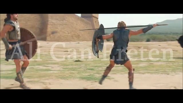 Troy (2004) Fighting Scene - Brad Pitt Vs. Eric Bana