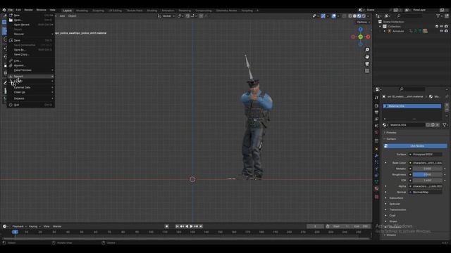 how to export fbx with textures blender| Blender tutorial| Unity FBX смотреть онлайн