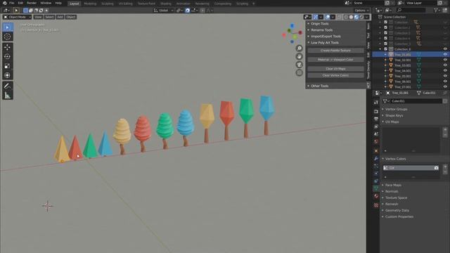 Asset Creation Toolset 2.6 - Clear UV Maps/Vertex Colors (Blender Addon) смотреть онлайн
