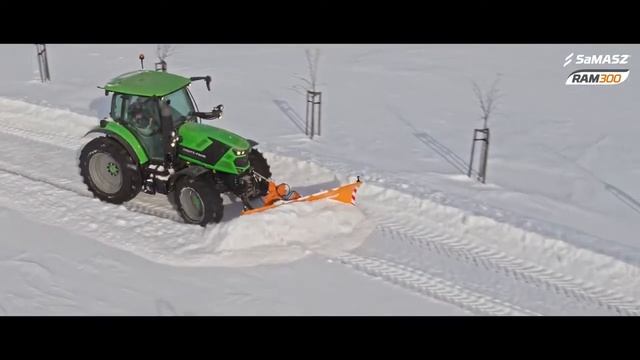 Универсальный снежный отвал RAM 300, SaMASZ, средний класс смотреть онлайн