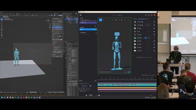 Mocap and realtime pipeline demo смотреть онлайн