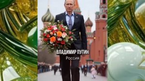#ИИ.8 марта Поздравления от 
#ВВ Путин,#Д.Трамп...