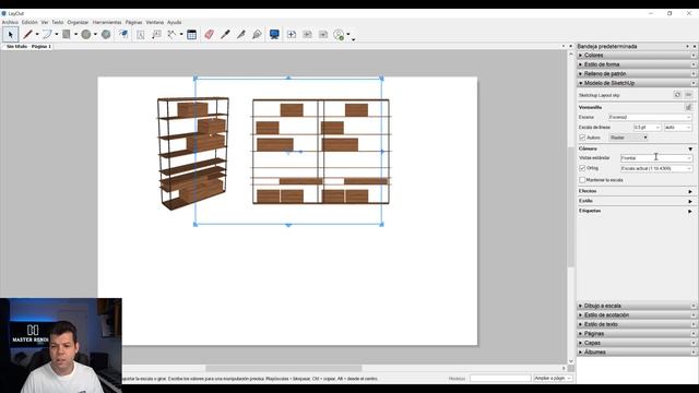 Layout sincronizado con Sketchup смотреть онлайн