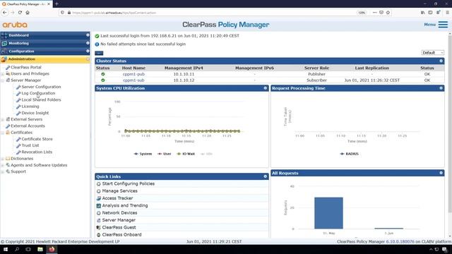 HPE Aruba Networking ClearPass Workshop (2021) - Getting Started #5 - License Activation смотреть онлайн