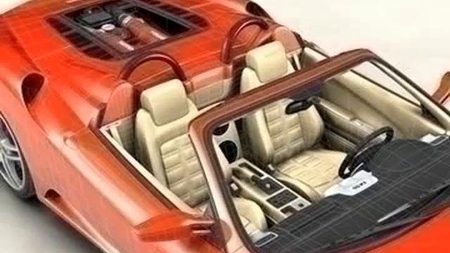 3D Model Ferrari F430 Spider Review смотреть онлайн