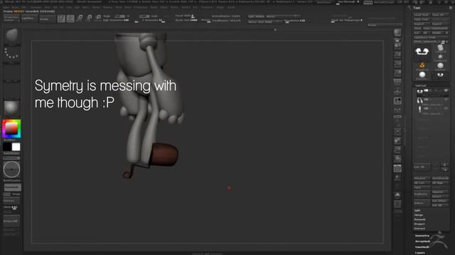 Zbrush Character Sketching - Part 1 смотреть онлайн