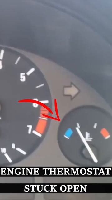 Symptoms of Engine Thermostat Stuck Open #bmw #diy #shorts смотреть онлайн