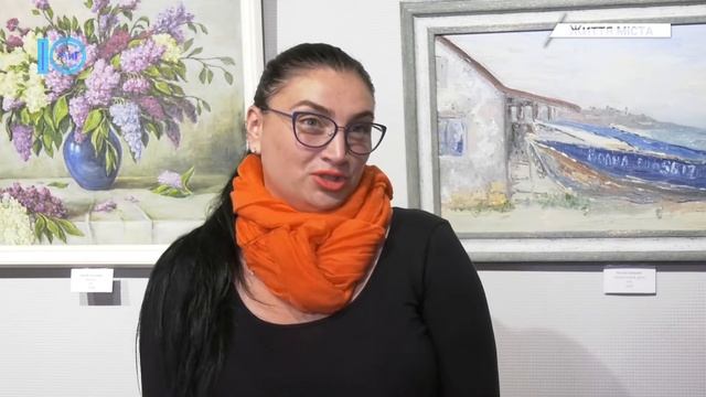 В міській галереї відбулась виставка до Дня художника. Життя міста. 09.10.2020 смотреть онлайн