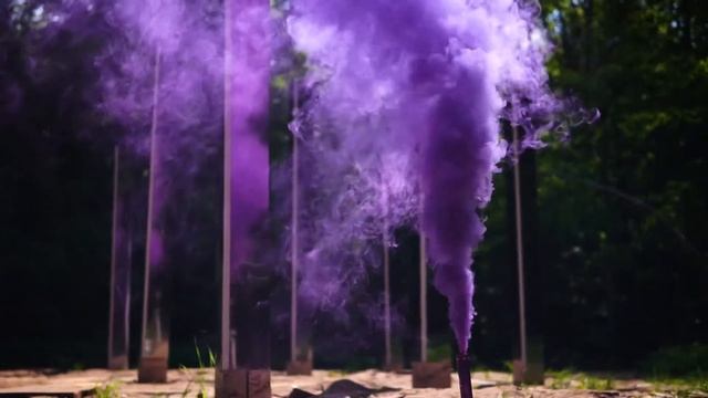 Пурпурный Цветной Дым 1,2" 220мм 60с МДП7 смотреть онлайн