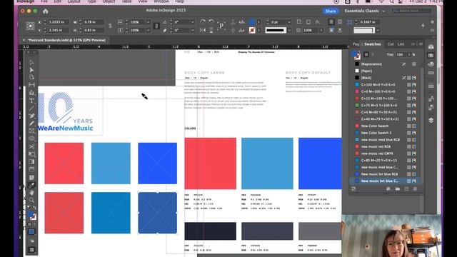 InDesign 1.2 Color Swatches смотреть онлайн