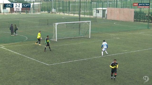 THE EAGLES - ПОРТ-ПЕТРОВСК. 9-й тур Премьер-лиги ЛФЛ Дагестана 2021/22 гг. смотреть онлайн