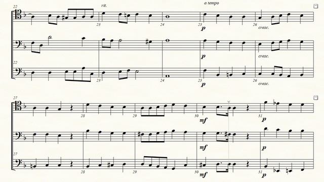 Salve Regina - Giovanni Battista Martini for Trombone Trio смотреть онлайн
