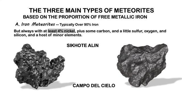 EP04 Meteorite Classification