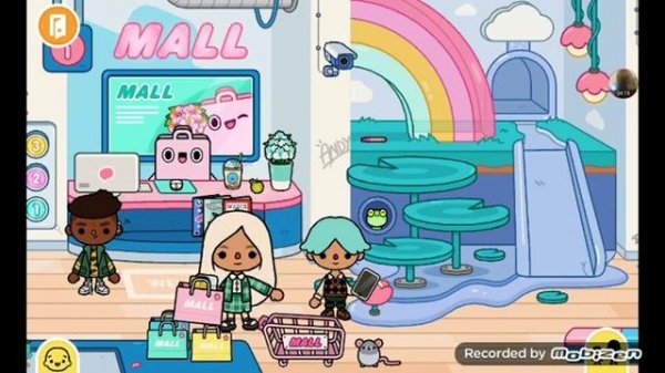 моё первое видео|| тока бока настя кити