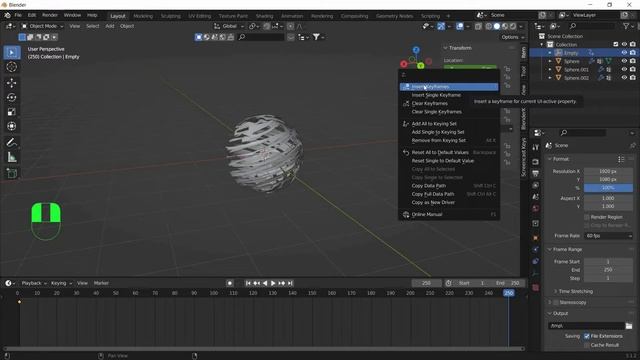 How to create Rasengan in Blender! #blender. смотреть онлайн
