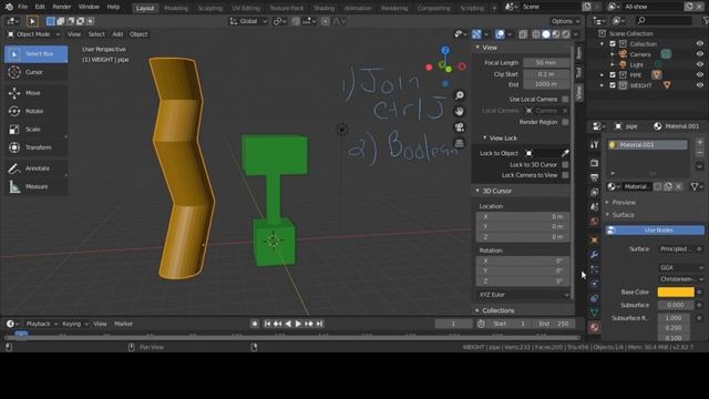 Blender Combining Meshes: Baltimore смотреть онлайн