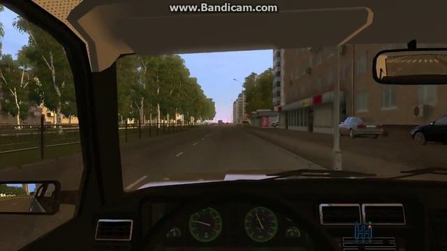 3D Инструктор. Свободное вождение. Вождение по городу. Автомобиль ВАЗ 2107 смотреть онлайн