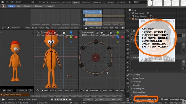Daz Studio Puppeteer like workflow in Blender смотреть онлайн