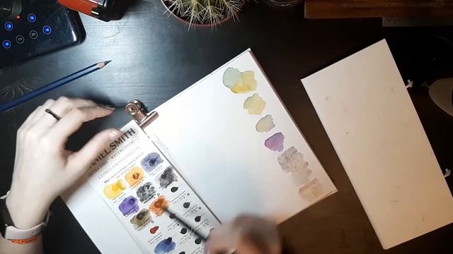 How Draw with this palet? Impossiable? Палитра художника George Politis Daniel Smith смотреть онлайн