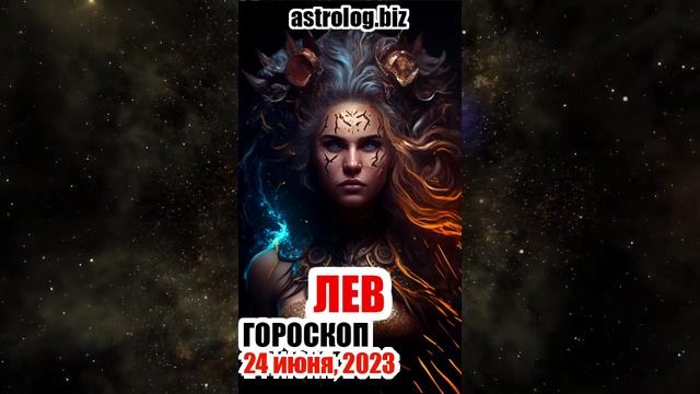 ЛЕВ   гороскоп на 24 июня, 2023