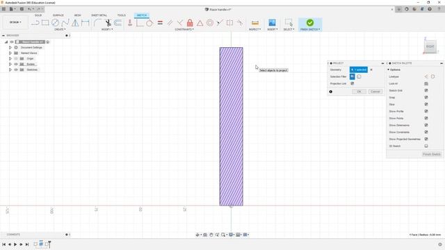 Fusion 360 # 1 - Handle смотреть онлайн