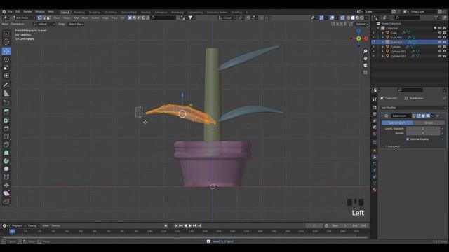 Cartoon Plant 3D Modeling in Blender 3.0 смотреть онлайн