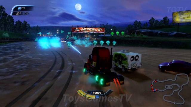 Cars 3 Driven to Win Gameplay Mack Radiator Springs Race Track смотреть онлайн