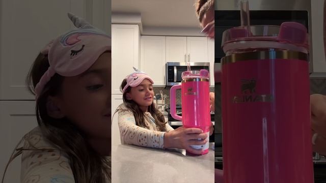 She Finally Got Her Pink Parade Opened! #sandiego #stanleycup #stanleytumbler #collection #tumblers