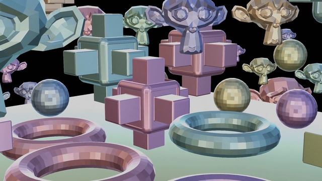 OpenGL Matcap Render Test - Blender 2.8 смотреть онлайн