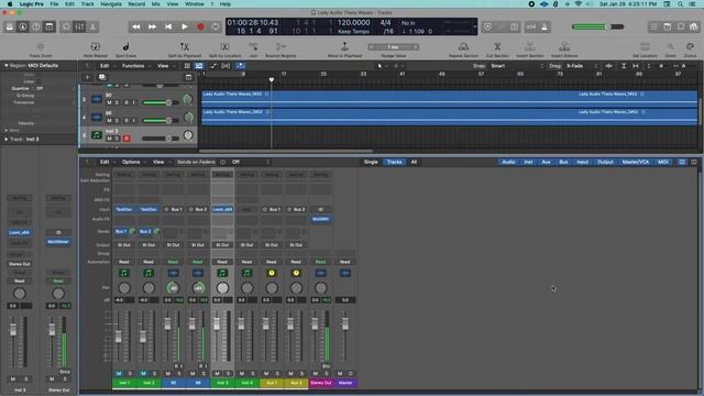 How to Create Theta Brainwaves, Record Binaural Beats and Use Temperaments in Logic Pro X смотреть онлайн