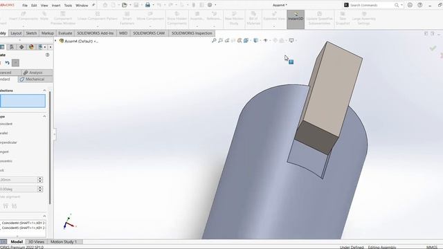 "ASSEMBLY OF GEAR" SOLIDWORKS смотреть онлайн