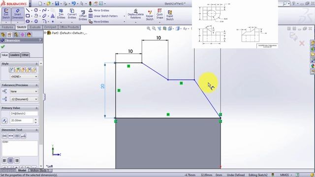 SolidWorks Tutorial for beginners Exercise 20 смотреть онлайн